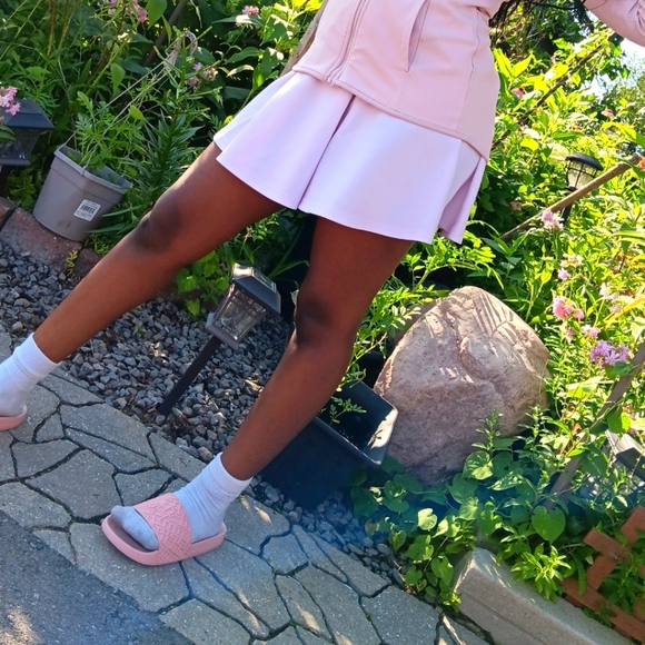 Pink Athletic Skirt By Spirit For Woman Lightweight - Picture 2 of 4